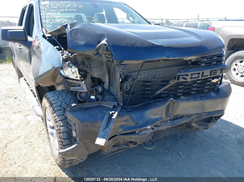 2021 Chevrolet Silverado K1500 VIN: 3GCUYAEF7MG114818 Lot: 12025732
