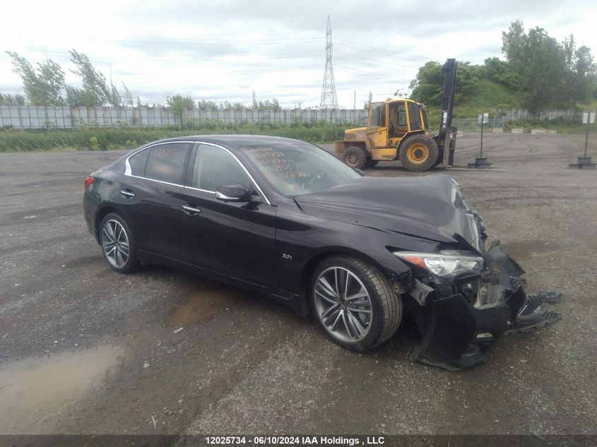 2016 Infiniti Q50 VIN: JN1EV7AR7GM342774 Lot: 12025734