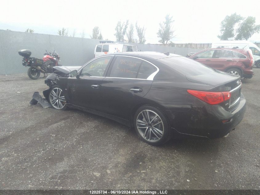 2016 Infiniti Q50 VIN: JN1EV7AR7GM342774 Lot: 12025734