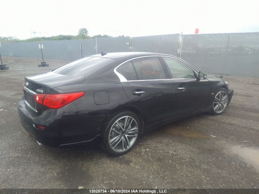 2016 Infiniti Q50 VIN: JN1EV7AR7GM342774 Lot: 12025734