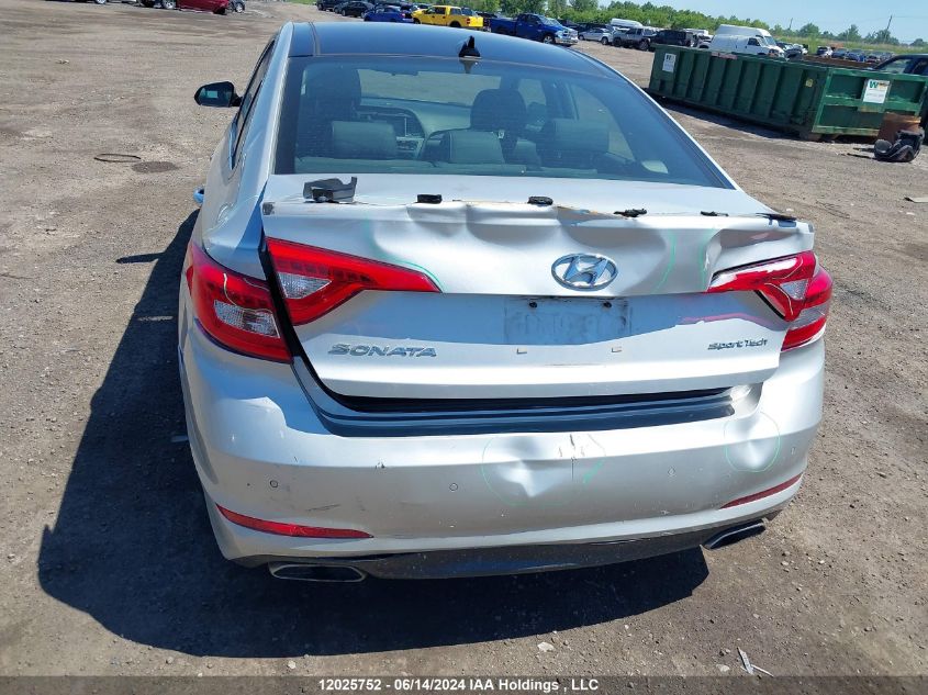 2016 Hyundai Sonata Sport Tech VIN: 5NPE34AF4GH381985 Lot: 12025752