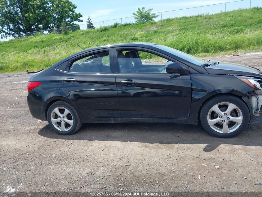 2012 Hyundai Accent Gl VIN: KMHCT4AE9CU086195 Lot: 12025755