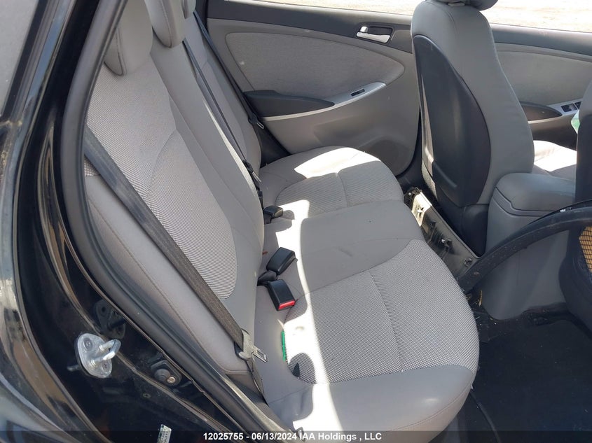 2012 Hyundai Accent Gl VIN: KMHCT4AE9CU086195 Lot: 12025755