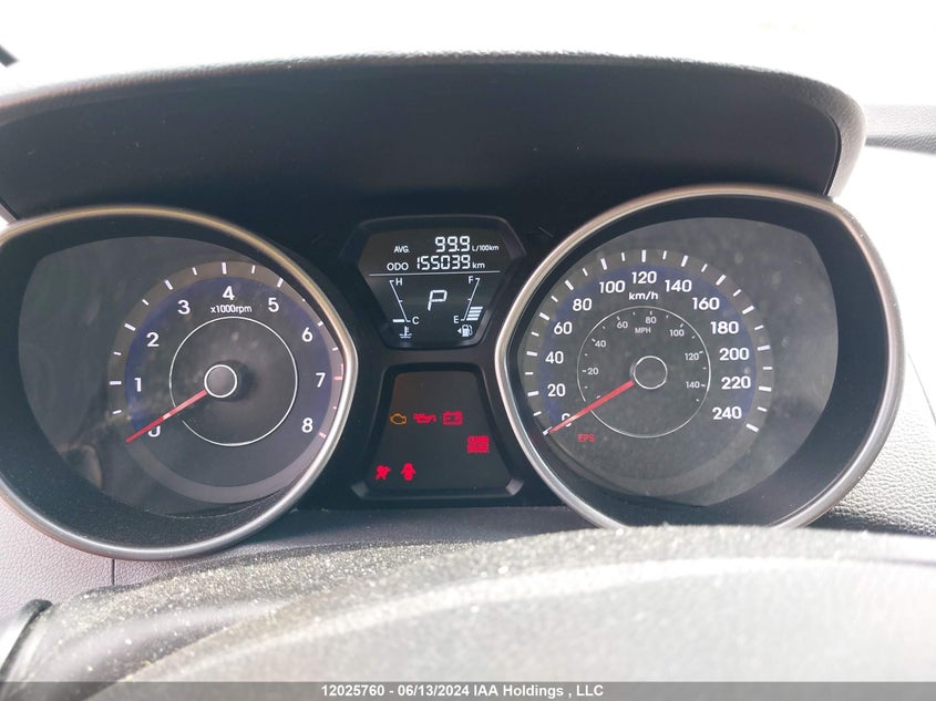 2012 Hyundai Elantra Gls/Limited VIN: 5NPDH4AE2CH116173 Lot: 12025760