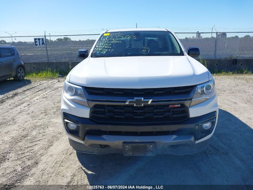 2022 Chevrolet Colorado VIN: 1GCGTDENXN1180767 Lot: 12025763