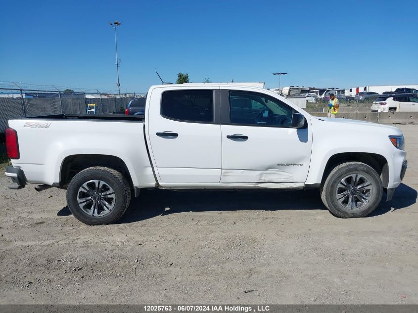 2022 Chevrolet Colorado VIN: 1GCGTDENXN1180767 Lot: 12025763