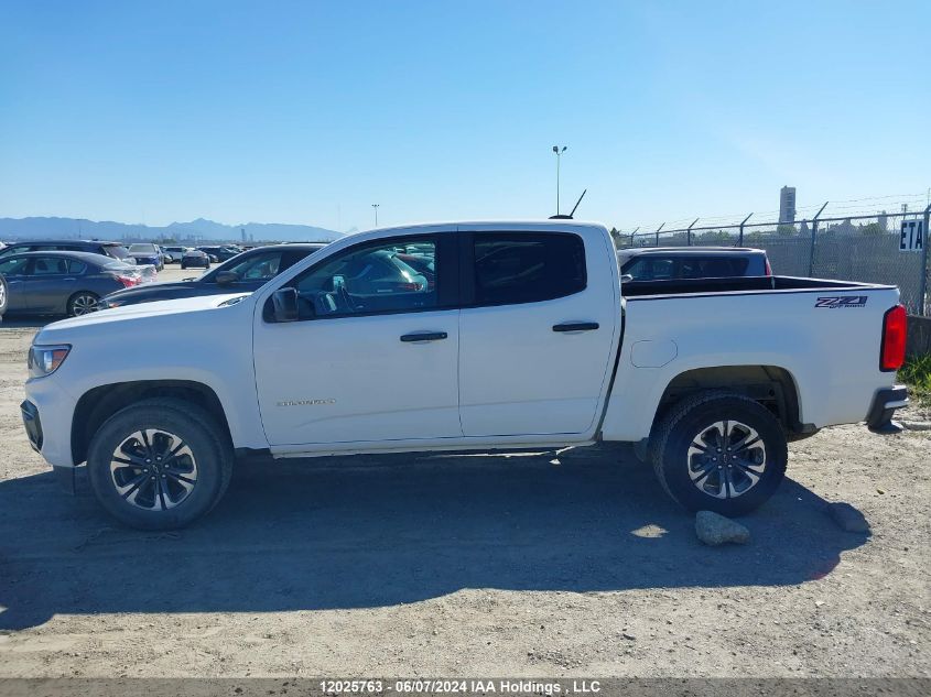 2022 Chevrolet Colorado VIN: 1GCGTDENXN1180767 Lot: 12025763