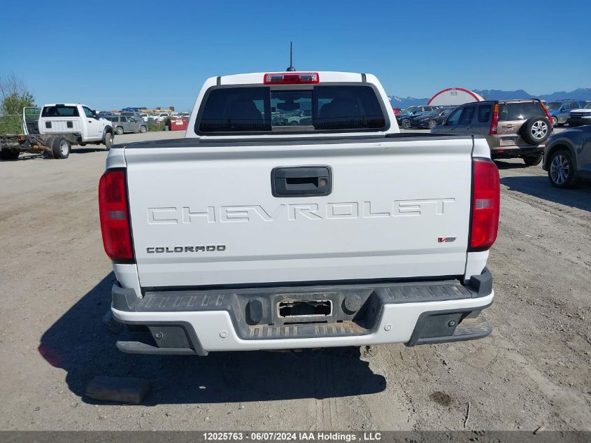 2022 Chevrolet Colorado VIN: 1GCGTDENXN1180767 Lot: 12025763