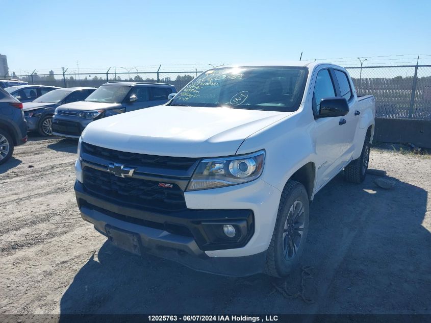 2022 Chevrolet Colorado VIN: 1GCGTDENXN1180767 Lot: 12025763