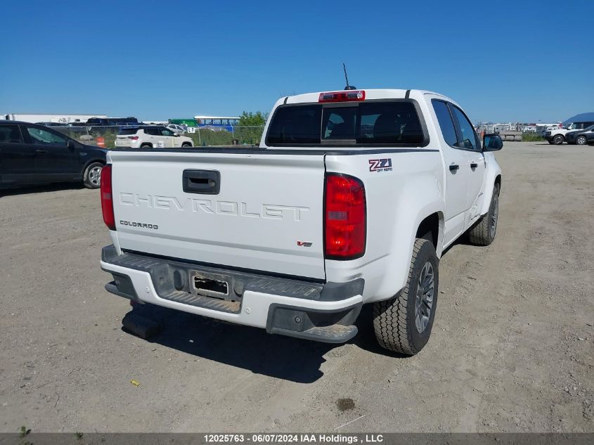 2022 Chevrolet Colorado VIN: 1GCGTDENXN1180767 Lot: 12025763