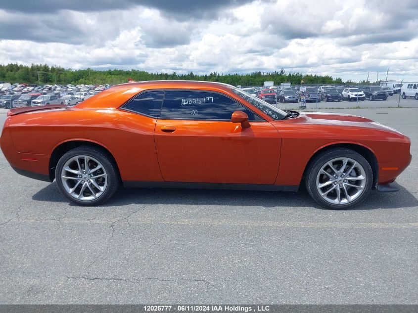 2022 Dodge Challenger Gt Awd VIN: 2C3CDZKG5NH103535 Lot: 12025777