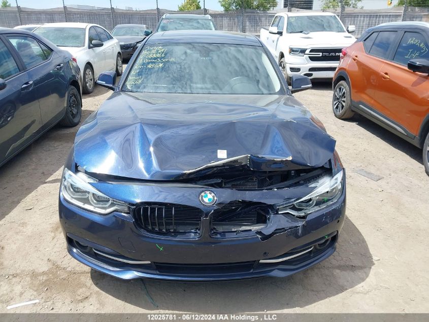 2016 BMW 3 Series VIN: WBA8A3C58GK688866 Lot: 12025781