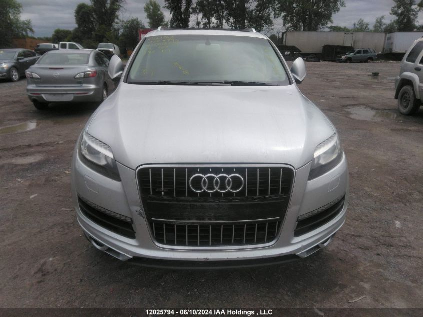 2013 Audi Q7 VIN: WA1CMCFE2DD003724 Lot: 12025794