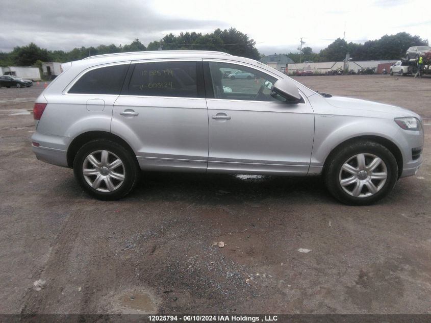 2013 Audi Q7 VIN: WA1CMCFE2DD003724 Lot: 12025794