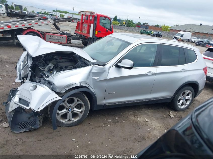 2013 BMW X3 xDrive35I VIN: 5UXWX7C53DL979120 Lot: 12025797