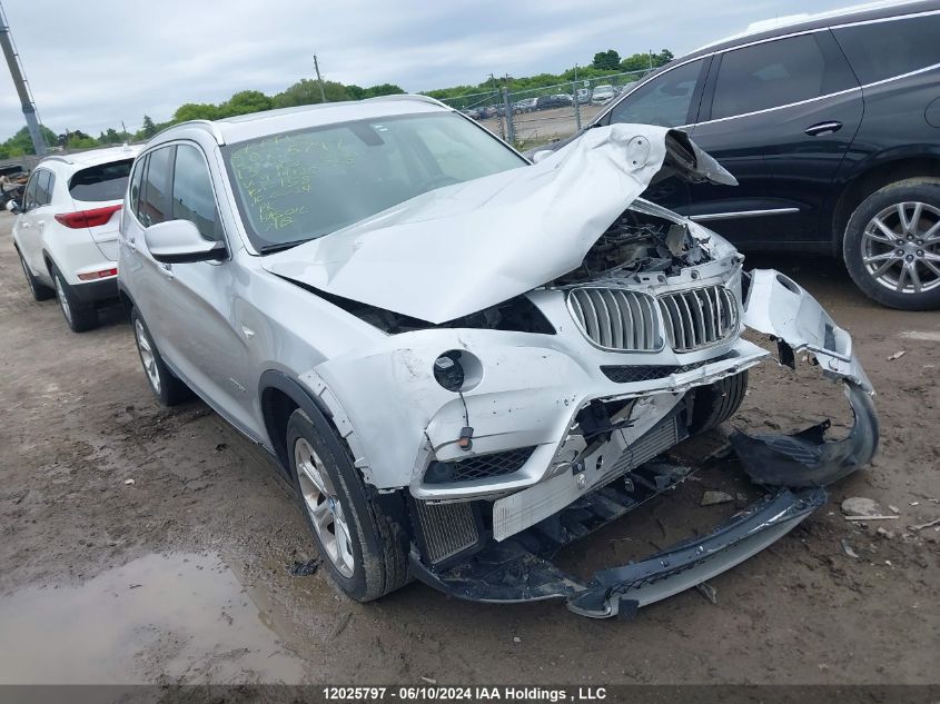 2013 BMW X3 xDrive35I VIN: 5UXWX7C53DL979120 Lot: 12025797