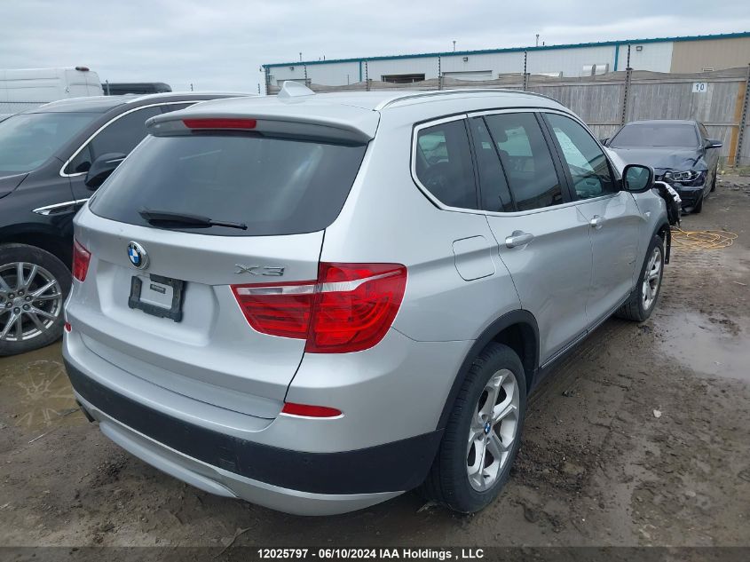 2013 BMW X3 xDrive35I VIN: 5UXWX7C53DL979120 Lot: 12025797