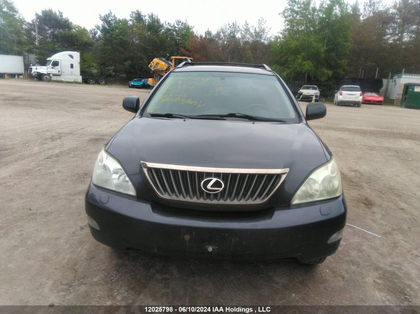 2009 Lexus Rx 350 VIN: JTJHK31U492060524 Lot: 12025798