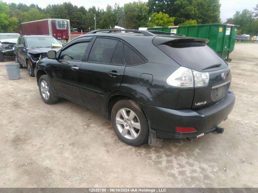 2009 Lexus Rx 350 VIN: JTJHK31U492060524 Lot: 12025798