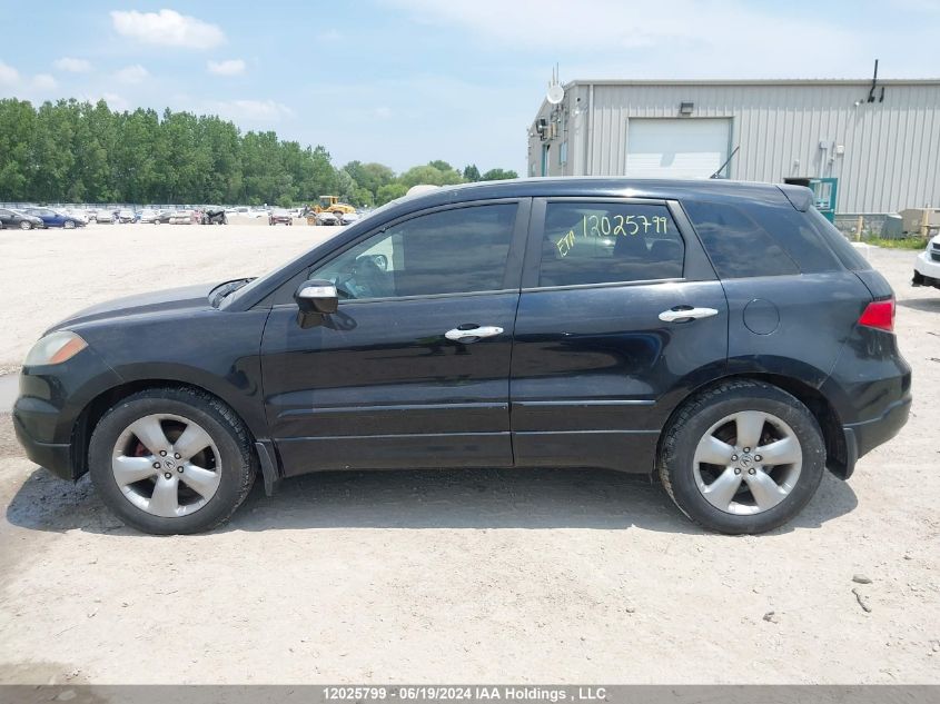 2007 Acura Rdx VIN: 5J8TB18507A800137 Lot: 12025799