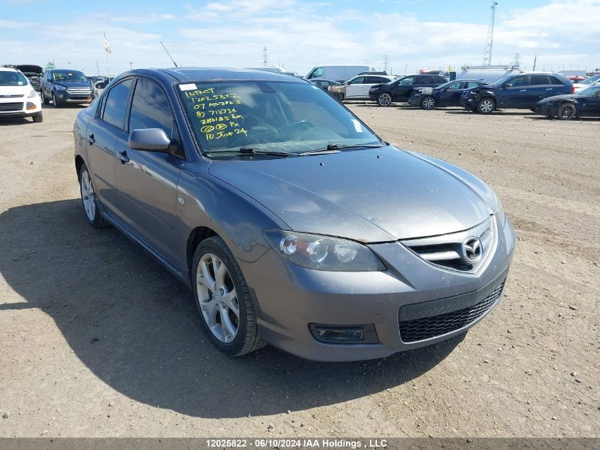 2007 Mazda Mazda3 VIN: JM1BK323271712736 Lot: 12025822