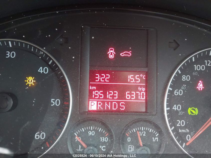 2009 Volkswagen Jetta VIN: 3VWHL81K29M154113 Lot: 12025824