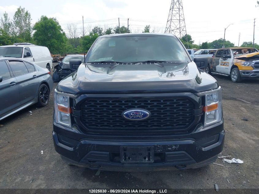 2022 Ford F150 Supercrew VIN: 1FTEW1EP8NFA75985 Lot: 12025830