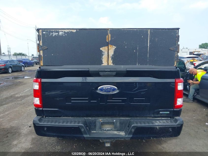 2022 Ford F150 Supercrew VIN: 1FTEW1EP8NFA75985 Lot: 12025830