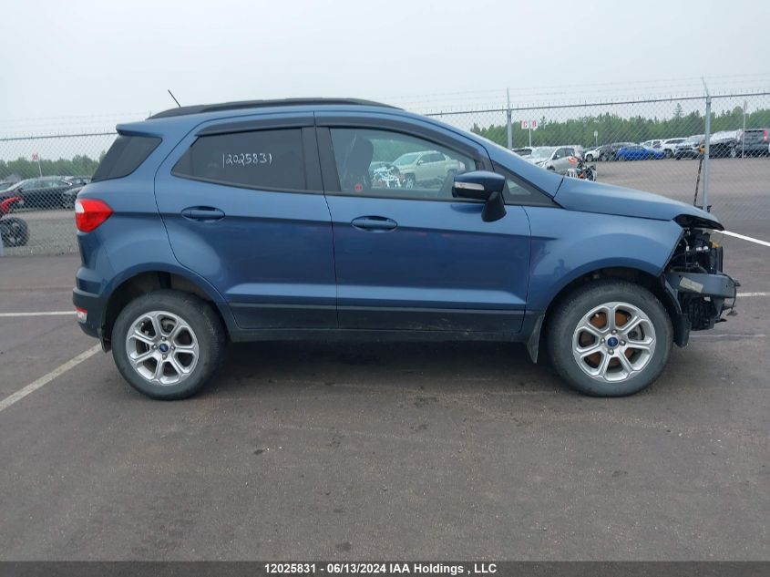 2022 Ford Ecosport Se VIN: MAJ6S3GLXNC475298 Lot: 12025831