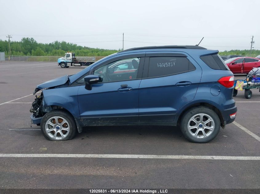 2022 Ford Ecosport Se VIN: MAJ6S3GLXNC475298 Lot: 12025831
