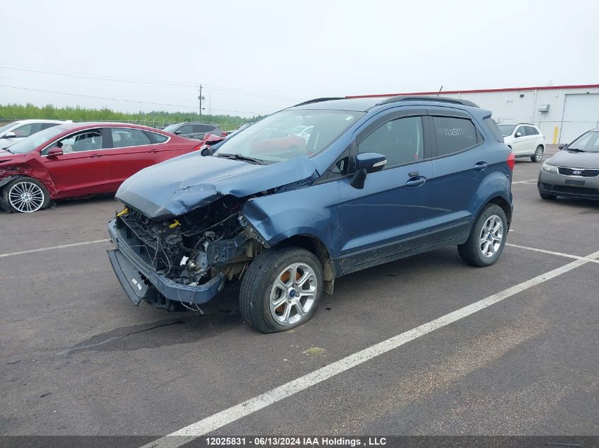 2022 Ford Ecosport Se VIN: MAJ6S3GLXNC475298 Lot: 12025831