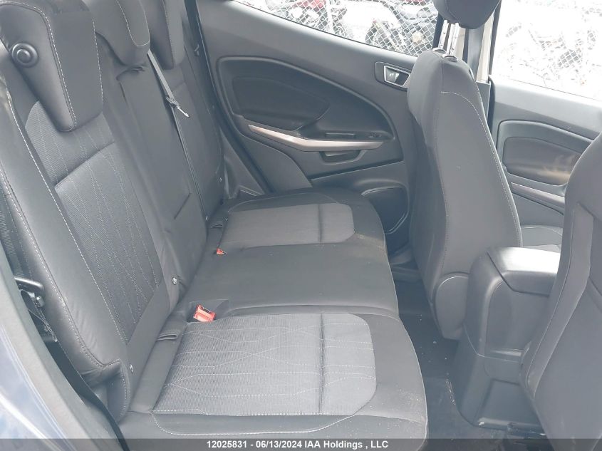 2022 Ford Ecosport Se VIN: MAJ6S3GLXNC475298 Lot: 12025831