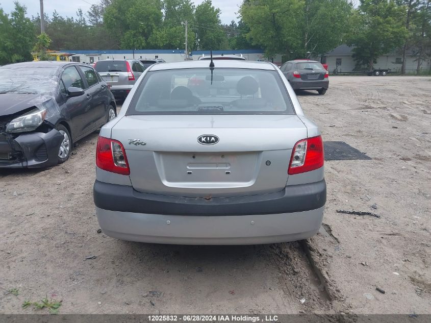 2009 Kia Rio VIN: KNADE223696470272 Lot: 12025832