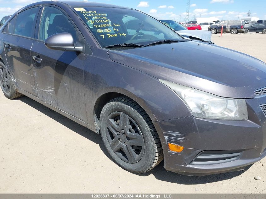 2011 Chevrolet Cruze Lt VIN: 1G1PF5S98B7124686 Lot: 12025837