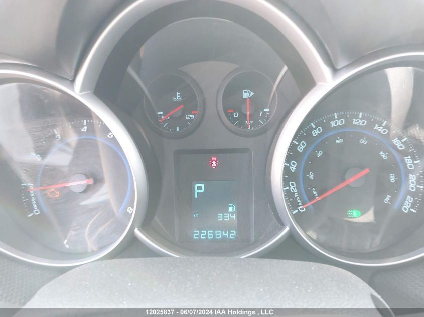 2011 Chevrolet Cruze Lt VIN: 1G1PF5S98B7124686 Lot: 12025837