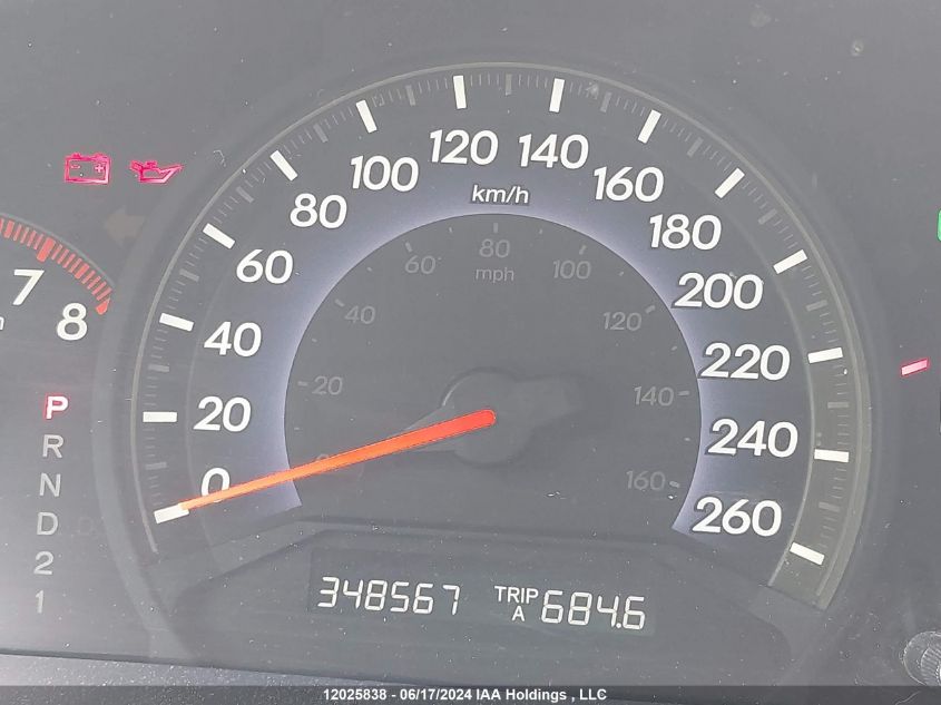 2006 Honda Odyssey VIN: 5FNRL38686B510907 Lot: 12025838