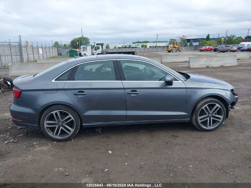 2018 Audi A3 Sedan VIN: WAUE8GFF2J1053732 Lot: 12025843