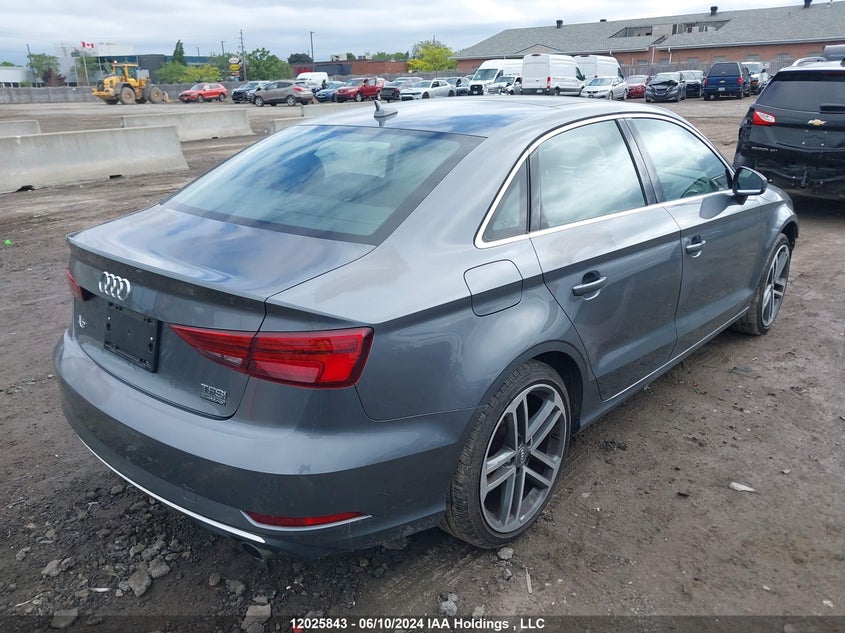 2018 Audi A3 Sedan VIN: WAUE8GFF2J1053732 Lot: 12025843