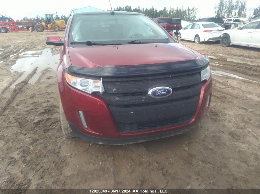 2014 Ford Edge Sel VIN: 2FMDK4JC7EBB80266 Lot: 12025849