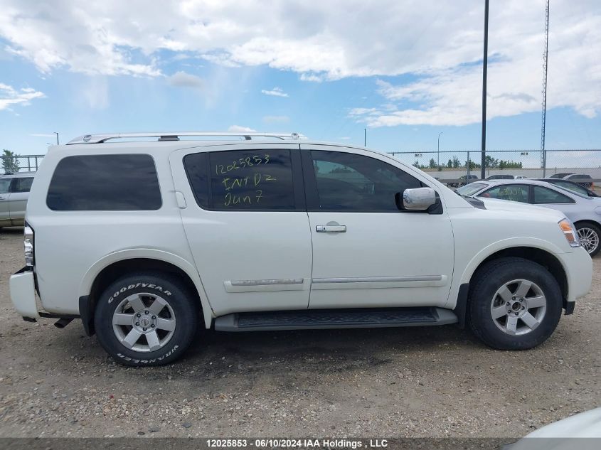 2015 Nissan Armada VIN: 5N1AA0NEXFN617855 Lot: 12025853