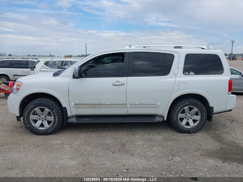 2015 Nissan Armada VIN: 5N1AA0NEXFN617855 Lot: 12025853