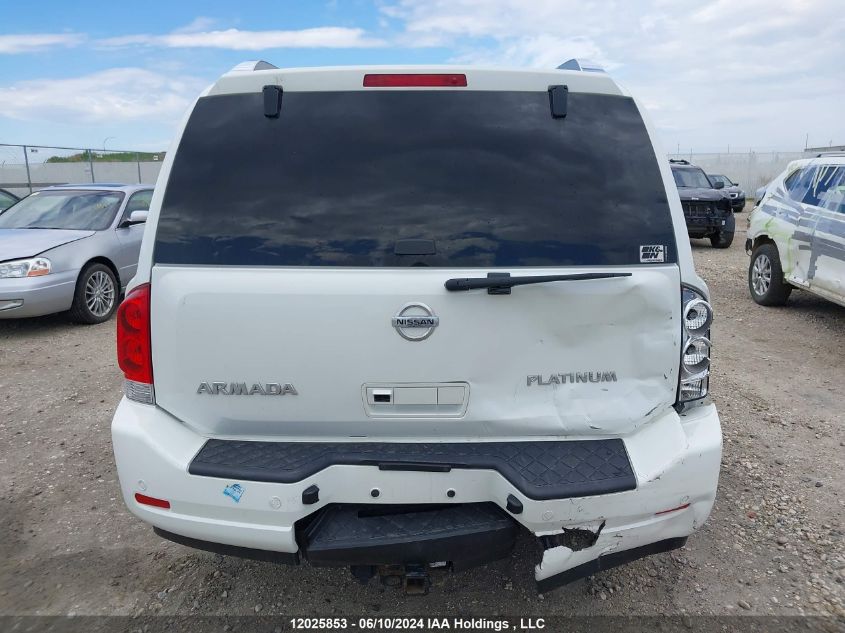 2015 Nissan Armada VIN: 5N1AA0NEXFN617855 Lot: 12025853