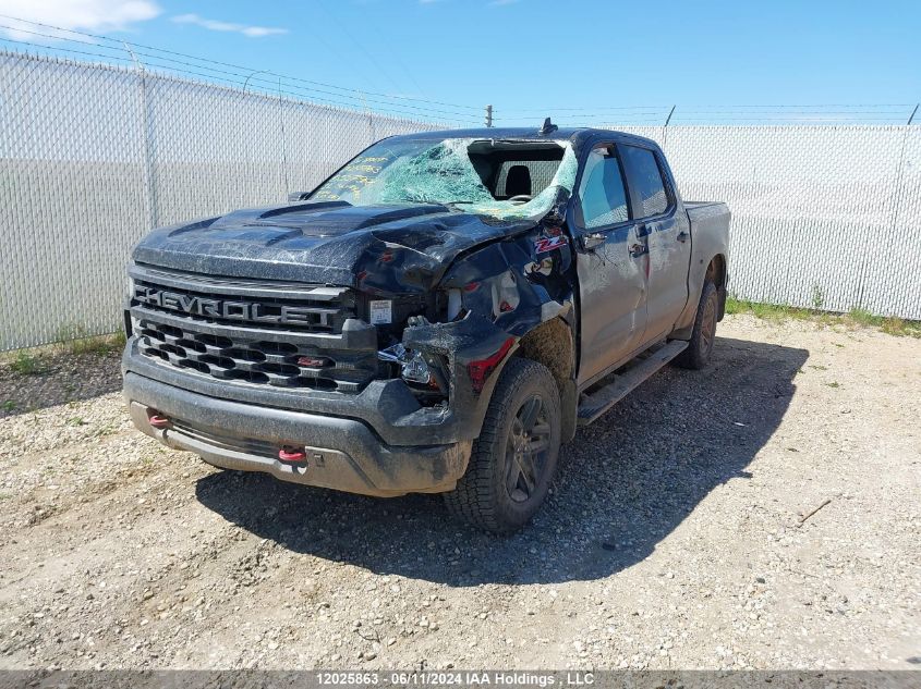 2022 Chevrolet Silverado K1500 Trail Boss Custom VIN: 3GCPDCEK1NG557968 Lot: 12025863