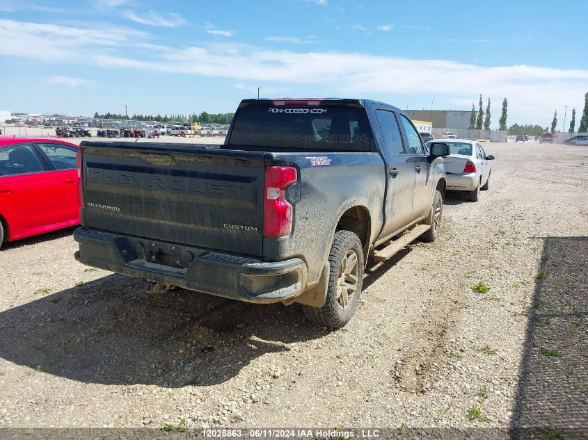 2022 Chevrolet Silverado K1500 Trail Boss Custom VIN: 3GCPDCEK1NG557968 Lot: 12025863