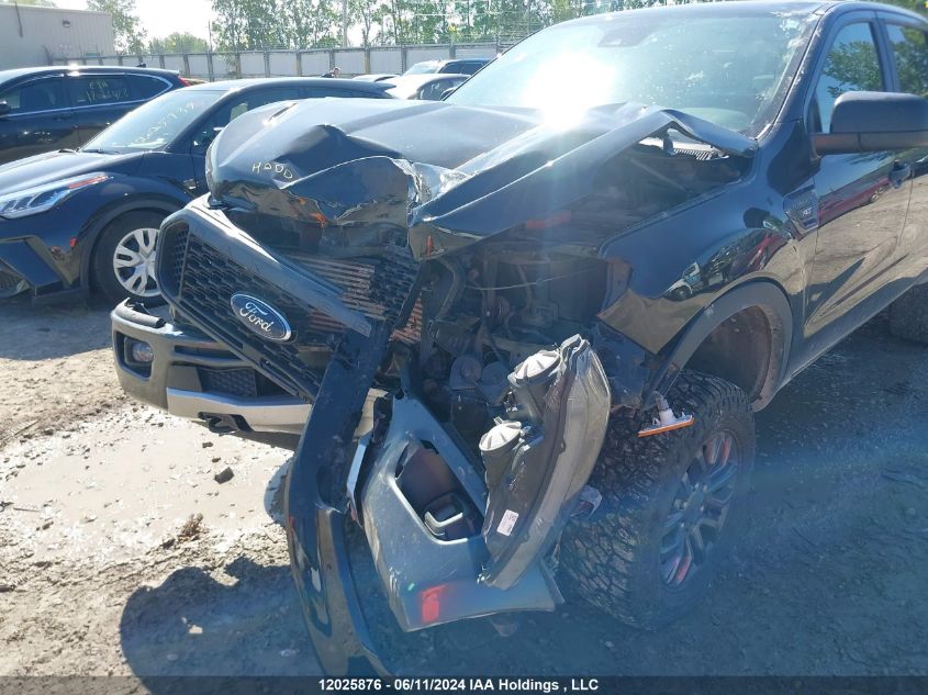 2021 Ford Ranger Xlt VIN: 1FTER4FH7MLD60984 Lot: 12025876