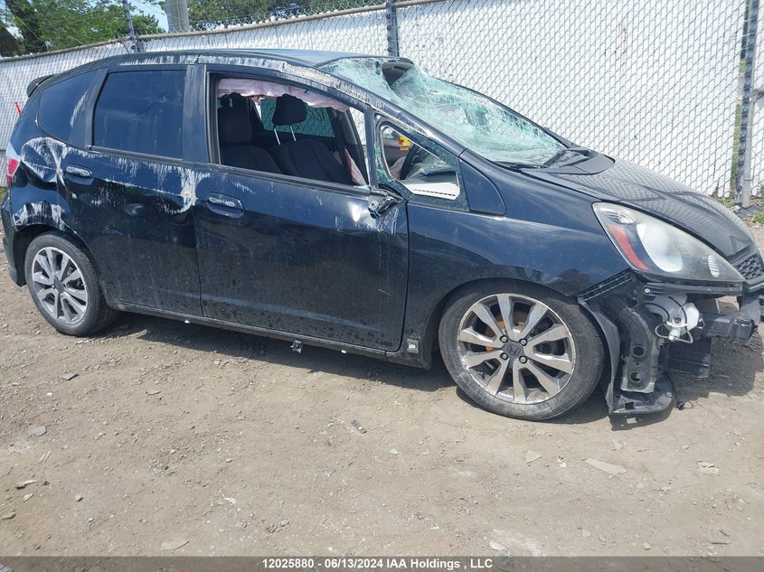 2013 Honda Fit Sport VIN: LUCGE8H78D3000411 Lot: 12025880