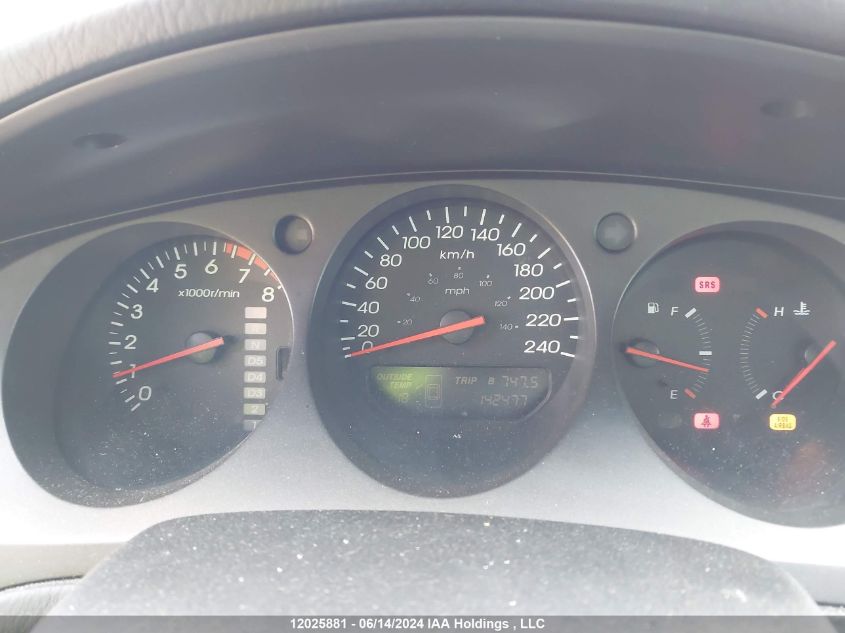 2001 Acura 3.2Tl VIN: 19UUA566X1A801409 Lot: 12025881