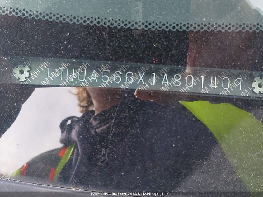 2001 Acura 3.2Tl VIN: 19UUA566X1A801409 Lot: 12025881