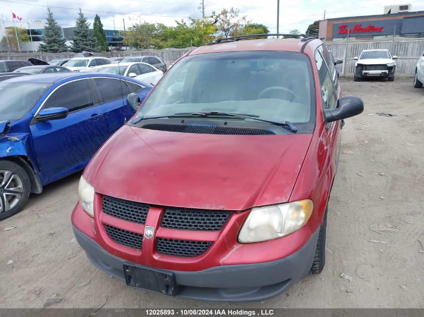 1B4GP25R42B677652 2002 Dodge Caravan