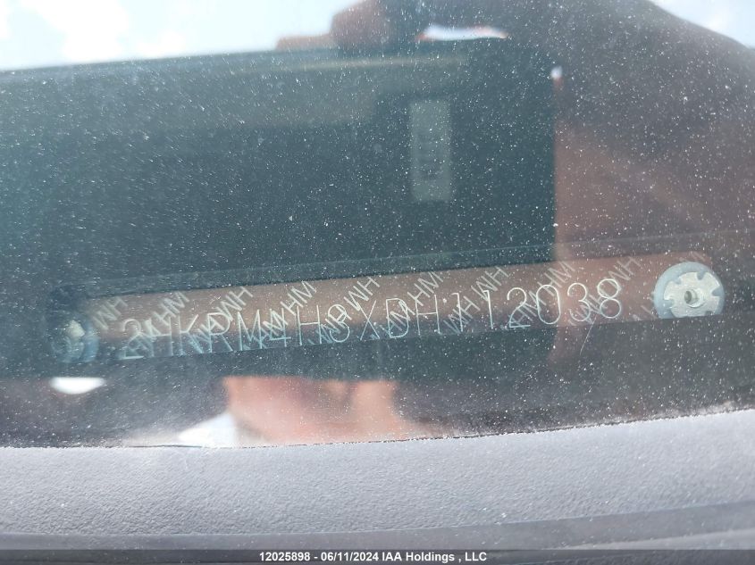 2013 Honda Cr-V VIN: 2HKRM4H3XDH112038 Lot: 12025898